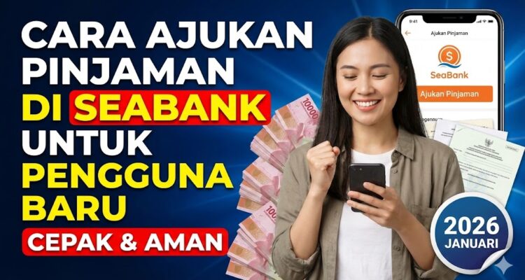 Cara Pinjam Uang di SeaBank 2026: Syarat Mudah, Bunga Rendah, Langsung Cair ke Rekening