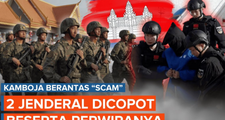 Pemerintah Kamboja mencopot dua jenderal terkait sindikat penipuan daring. Ribuan WNI jadi korban dan mencari perlindungan ke KBRI. Pemerintah Kamboja mencopot dua jenderal terkait sindikat penipuan daring. Ribuan WNI jadi korban dan mencari perlindungan ke KBRI.