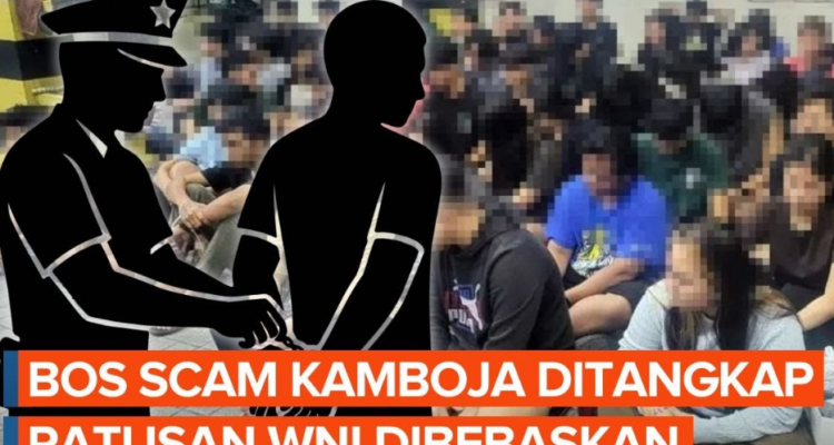 678 WNI Dibebaskan dari Sindikat Penipuan Siber di Kamboja KBRI Kamboja mencatat 678 WNI dibebaskan dari sindikat penipuan siber hingga 19 Januari 2026. Jumlah diperkirakan terus bertambah.