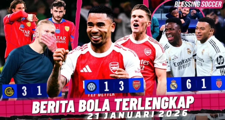 Hasil Liga Champions Tadi Malam: City Tumbang, Arsenal Cetak Sejarah, Madrid Pesta Gol Hasil Liga Champions Tadi Malam: City Tumbang, Arsenal Cetak Sejarah, Madrid Pesta Gol