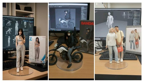 Cara edit foto viral 2026 pakai Gemini AI gratis: cinematic ultra-realistic, chibi mini, action figure, snow dreamy, retro 2016. Prompt copy-paste mudah, hasil FYP TikTok/IG langsung tanpa app berat!