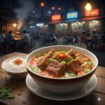 Panduan lengkap cari sop janda terdekat di Kalimalang, Cikarang, Cibitung termasuk Sop Janda Bu Darmi asli. Tips Google Maps, review rasa empuk pedas, alamat, dan jam buka untuk nikmati kuliner legendaris Bekasi.