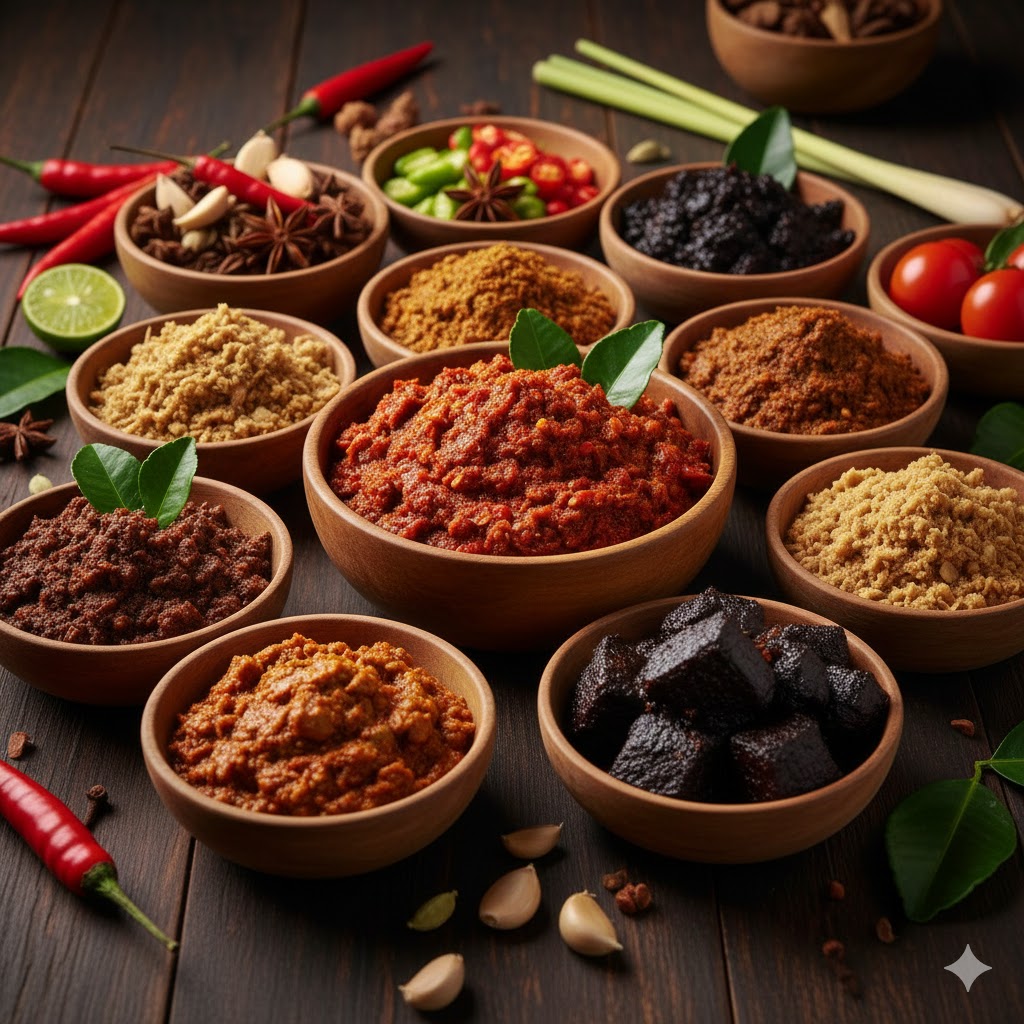 resep bumbu rendang, bumbu rendang daging sapi, variasi rendang padang, rendang autentik minang, resep rendang enak, bumbu rendang pedas, rendang lebaran, masakan daging sapi, rendang khas padang, hidangan hari raya