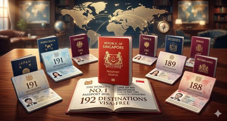 paspor terkuat 2026, Henley Passport Index, Singapore passport, visa-free travel, paspor Jepang, paspor terkuat dunia, ranking paspor 2026, traveling tanpa visa, paspor UAE, mobility global 13 web pages paspor terkuat 2026, Henley Passport Index, Singapore passport, visa-free travel, paspor Jepang, paspor terkuat dunia, ranking paspor 2026, traveling tanpa visa, paspor UAE, mobility global 13 web pages